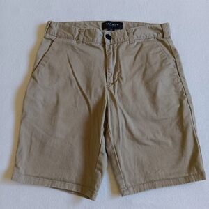 Pac Sun Sz28 Khaki Shorts W/sm Nick(see Photos)